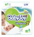 Babyjoy Compressed Diapers, Size 2 84Pc