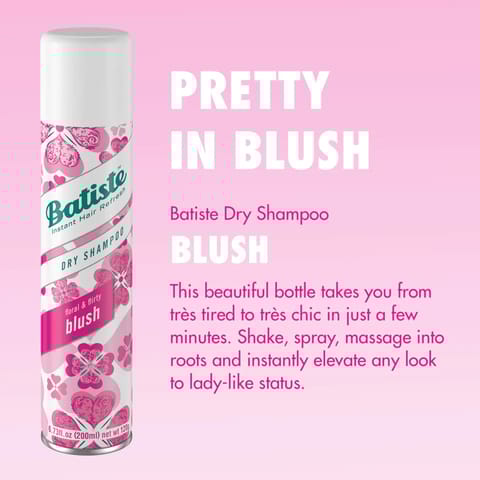 Floral And Flirty Blush Dry Shampoo 200Ml