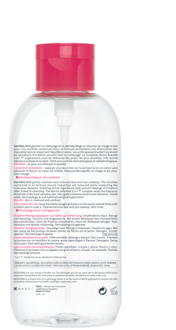 BIODERMA Sensibio H2O Sensitive 850 ml