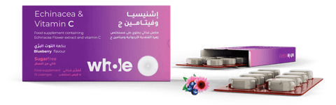 Whole Purple Echinace& Vit.C 15 Lozenges