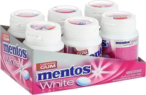 Mentos Chewing Gum White Tutti Frutti 38