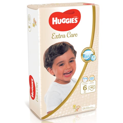 Huggies Extra Care, Size 6 42Pc