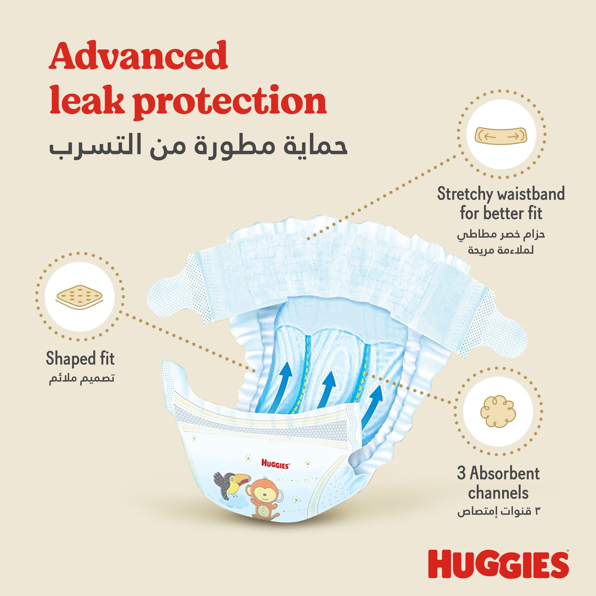 Huggies Extra Care, Size 5 76Pc