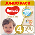Huggies Extra Care, Size 4 68Pc