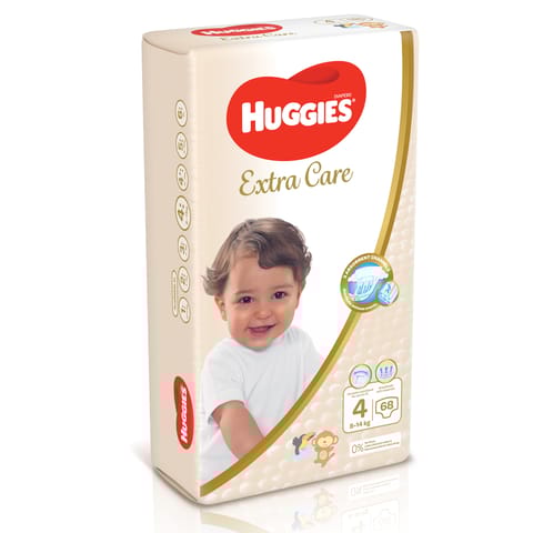 Huggies Extra Care, Size 4 68Pc