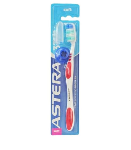 Astera Toothbrush Astera  Time Index Soft  Bristles