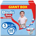 Bambi Baby Diapers Size 5 68Pc