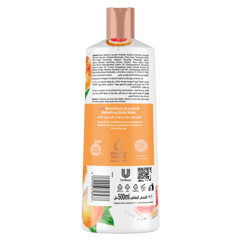 Lux Body Wash Revatali Grape Fruit 500Ml