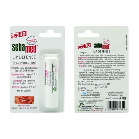 Lip Defense 30Spf Lip Stick 4.8G