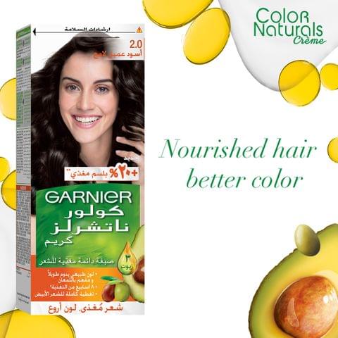 Hair Color Naturals 2 Luminous Black 110Ml
